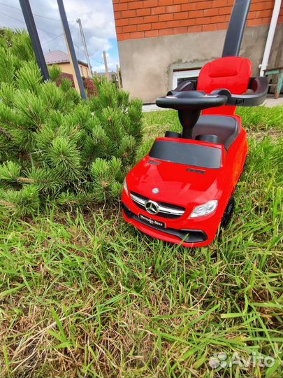 Машинка-каталка толокар мерседес