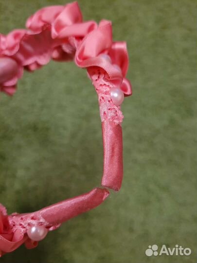 Ободок с рюшами лолита