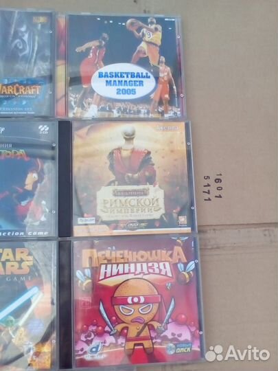 Компьютерные игры CD диски для пк