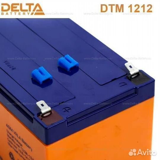 Аккумулятор delta dtm 1212