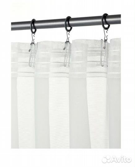 Тюль вуаль икеа, гардины ревлуммер, 300х300 см
