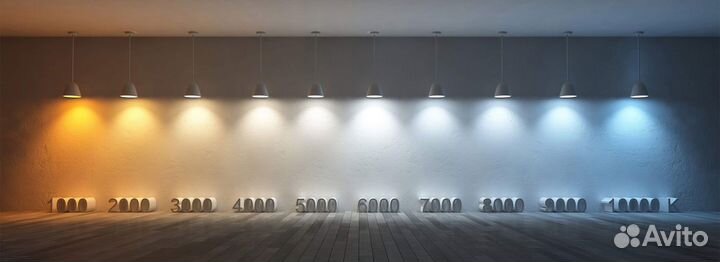 Коммерческое освещение пространств