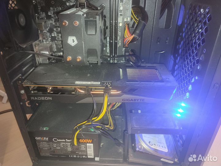 Игровой пк RX6500XT