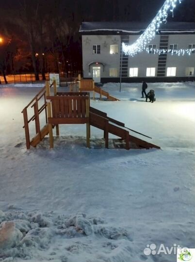 Скат для снега