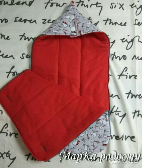 Конверт-кокон для новорожденного