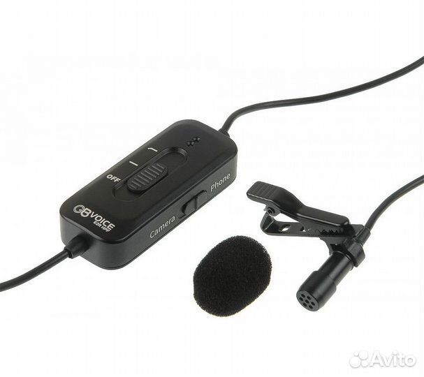 Микрофон петличный GreenBean Voice E2R HPF