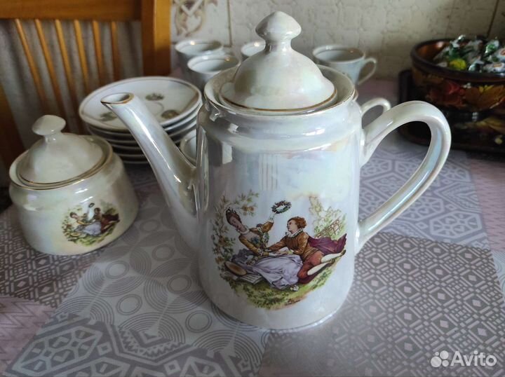 Кофейный сервиз Югославия 6персон