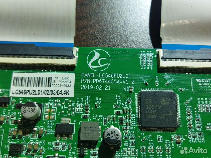 T-con lc546pu2l01
