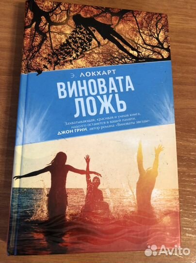 Книга Э. Локхарт Виновата ложь