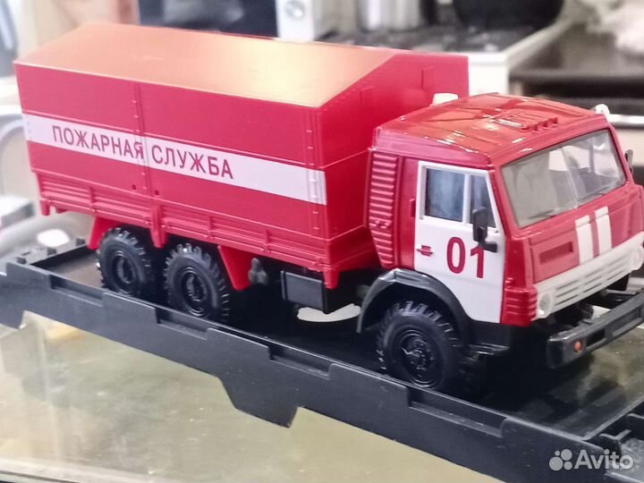 Продам модели пожарных авто камаз урал