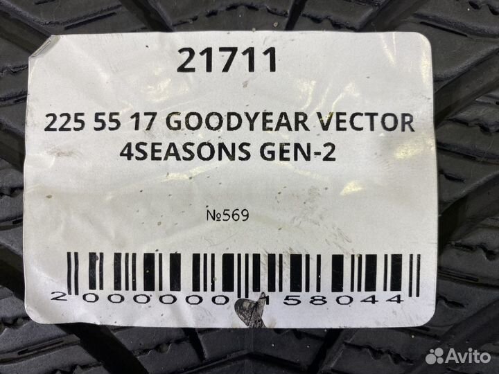 Goodyear Vector 4Seasons Gen-2 225/55 R17 97T