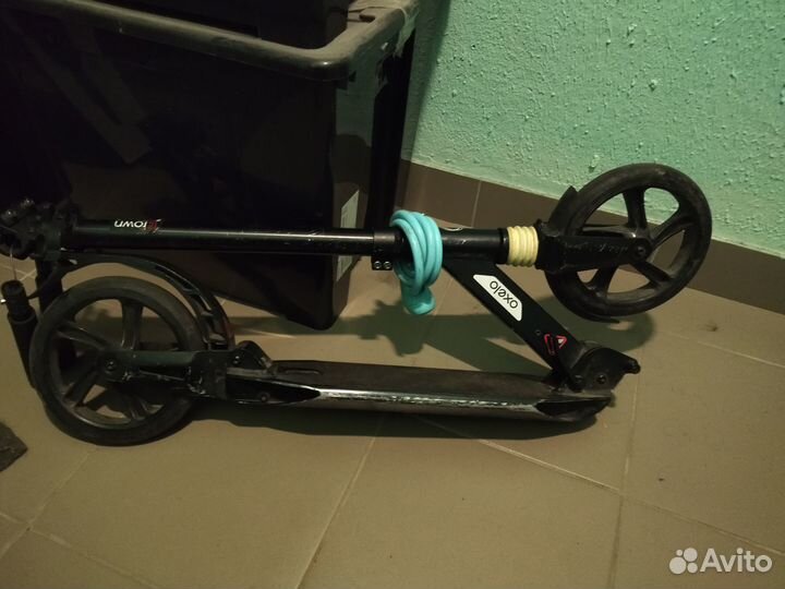 Самокат складной oxelo town 7XL для взрослых бу