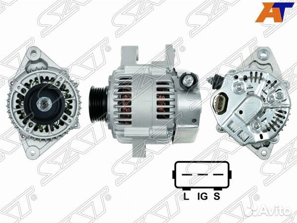 Генератор toyota sprinter trueno