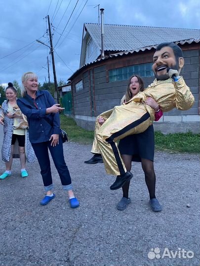 Ростовые куклы Стас Михайлов и галустян