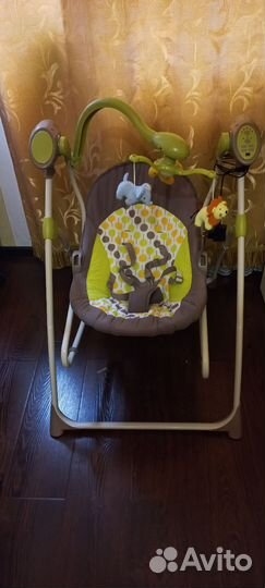 Детские электронные качели Carrello Nanny 3 в 1