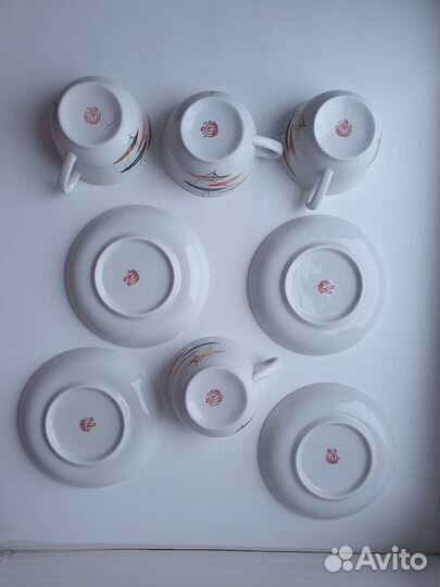 Посуда фарфор Пролетарий 1950-60 и др