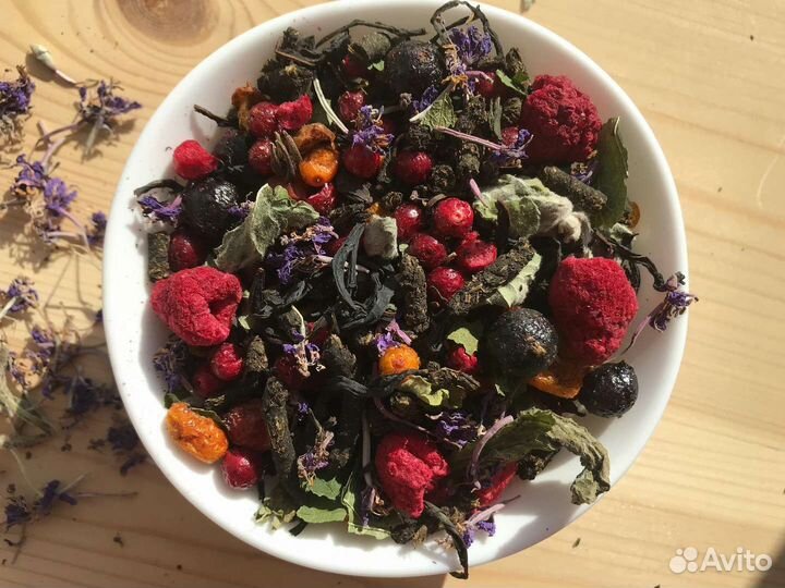 Иван-чай 1кг «Ягодный», сохранённая польза