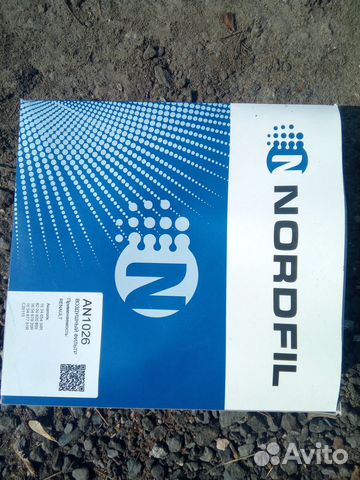 Nordfil AN1026 фильтр воздушный на renault