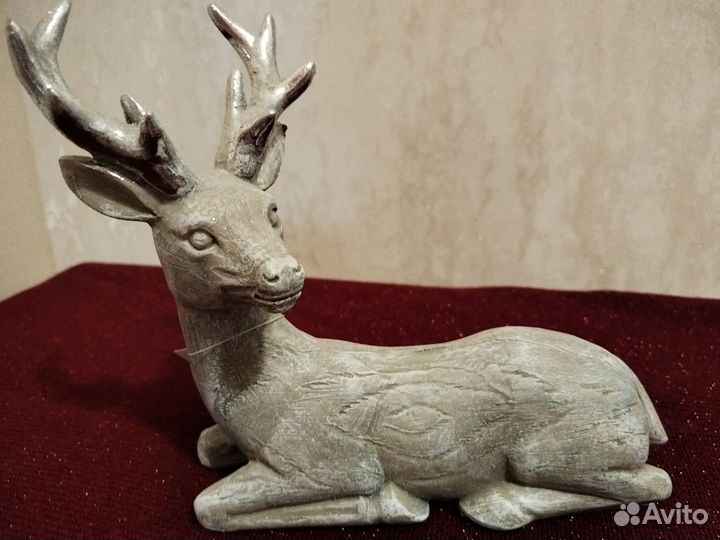 Новогодний олень, 20 см