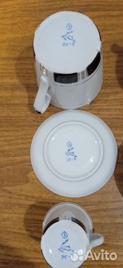 Сервиз кофейный Городницы. Винтаж