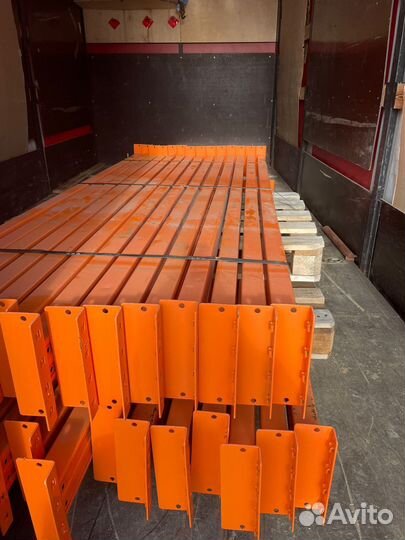 Паллетные стеллажи для склада бу. Складской
