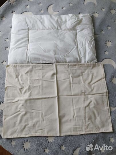 Бортики в кроватку + постельное