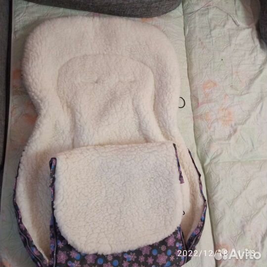 Зимний конверт в коляску