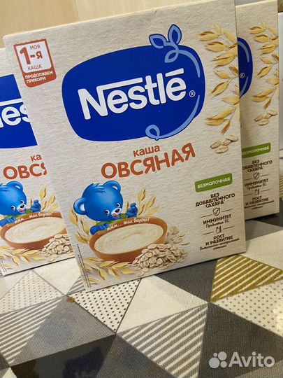 Детские каши безмолочные