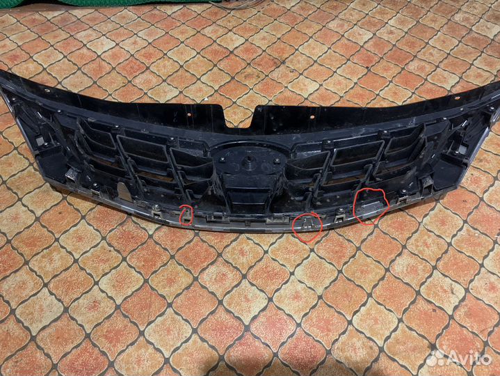 Решетка радиатора subaru impreza G12