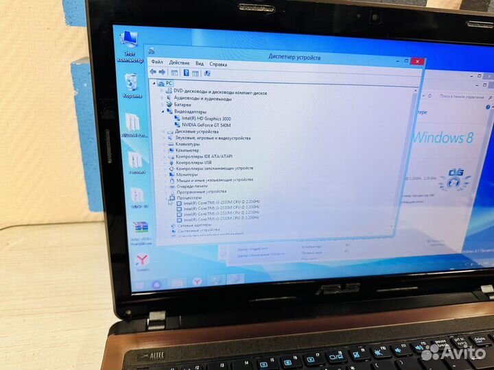 Шустрый ноутбук asus сorе i3