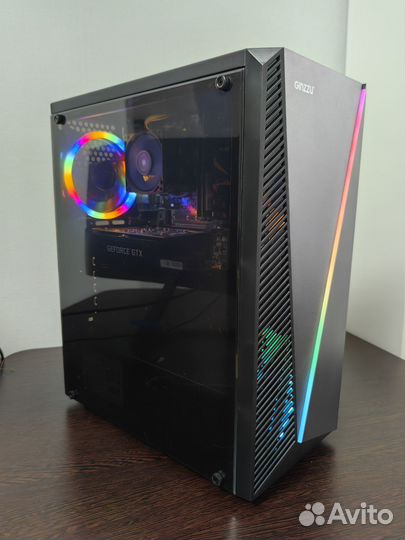 Игровой пк i7 6/12 ядер+ GTX 1650 +16Gb + SSD+HDD