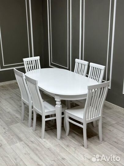 Стол,стулья от производителя.Оплата при получении