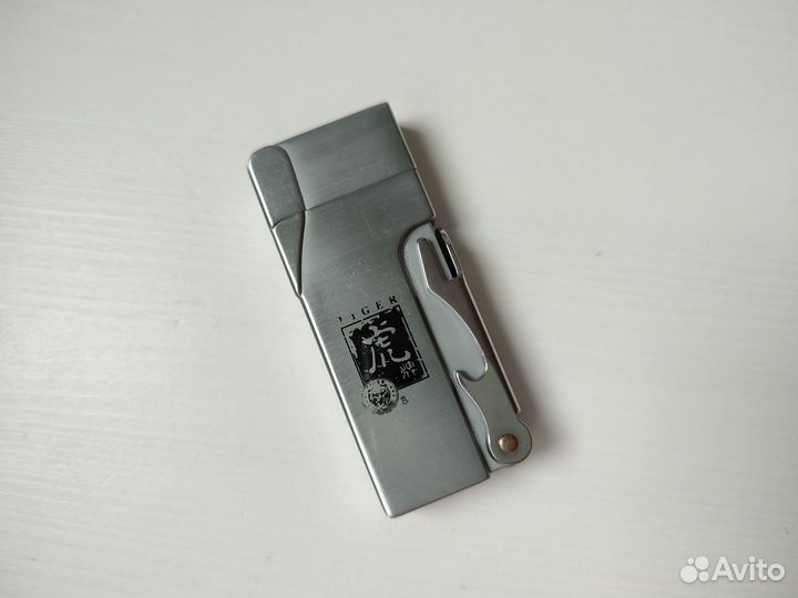 Зажигалка газовая Tiger с открывалкой
