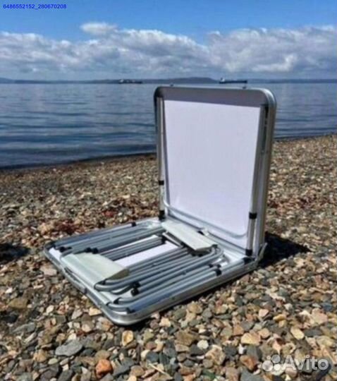 Складной стол + 4 стула (Арт.46764)