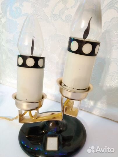 Люстра ночник лампа настольная Львов СССР