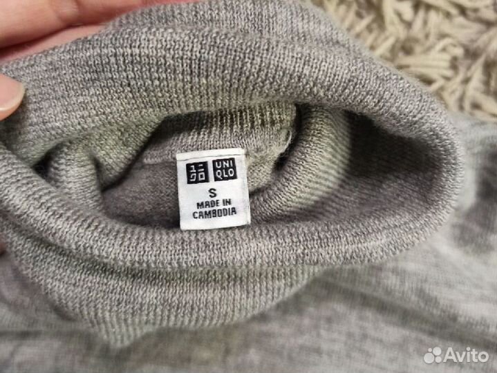 Водолазка uniqlo шерсть s