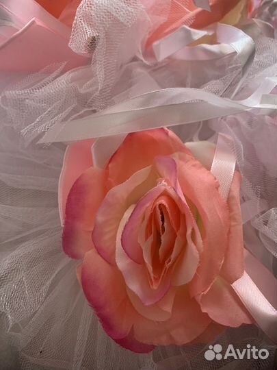 Украшения на машину на свадьбу