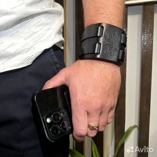 Мужские Браслеты из кожи