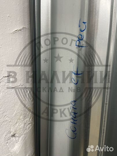 Ремонтный порог правый Hyundai Sonata 4 EF рест