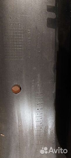 Задний бампер ford fiesta, 2017