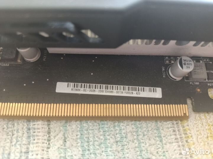 Видеокарта asus R7260X 2GB