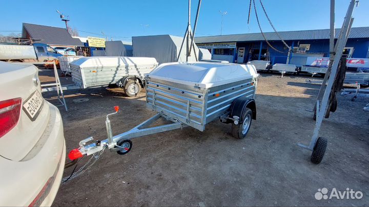 Прицеп легковой от компании мзса. Доставка
