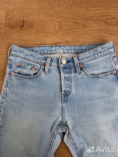 Джинсы levis 501 tapered W25L28