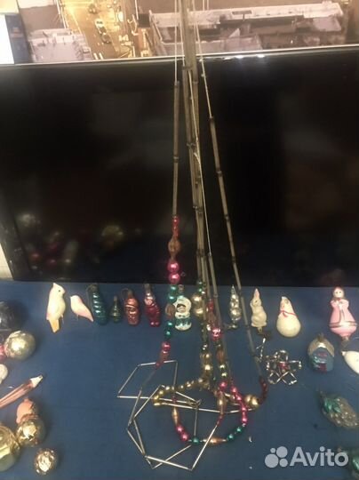 Елочные игрушки СССР советские