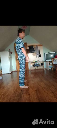 Форма охранника синяя