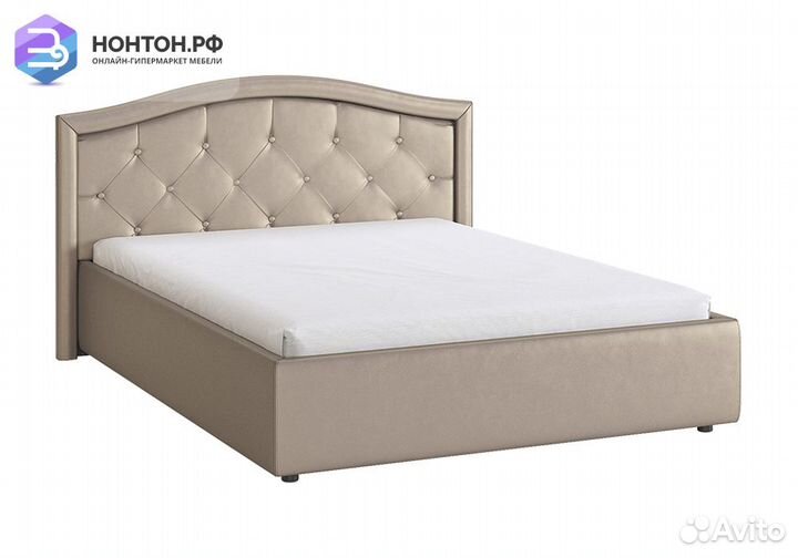 Кровать Верона 1.4 м бронза