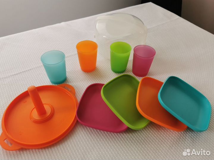 Детский сервировочный набор Тапервер