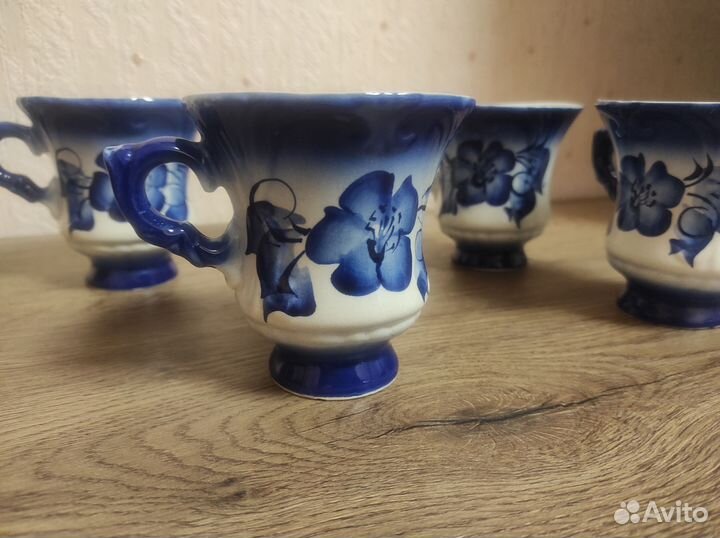 Чайные чашки набор из 5штук