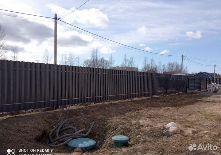 Забор из профлиста