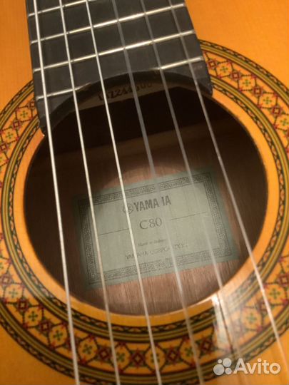 Гитара классическая Yamaha C-80